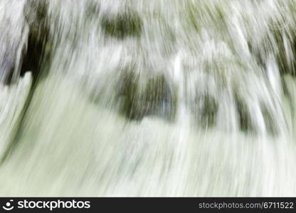 Abstract image of fountain