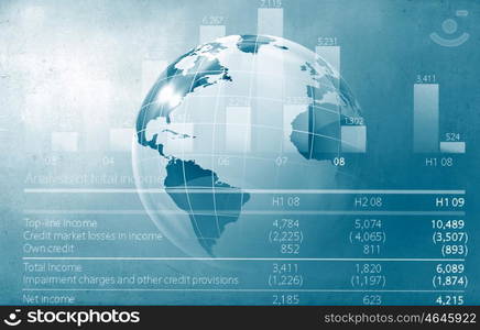 Abstract image with business and marketing concept. Business theme