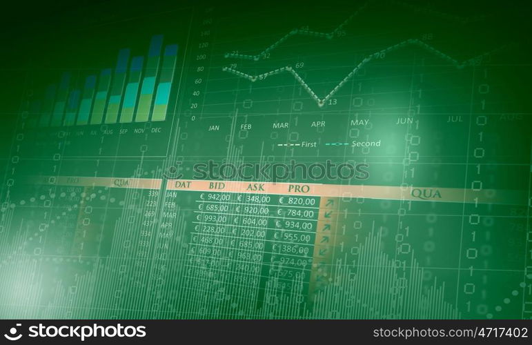 Abstract image with business and marketing concept. Business theme