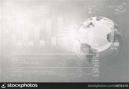Abstract image with business and marketing concept. Business theme