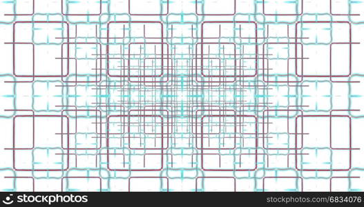 Abstract interwoven ornate geometric luxury pattern. Stained-glass window.