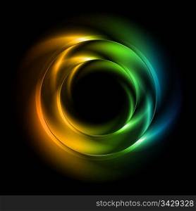 Abstract iridescent vector background. Eps 10