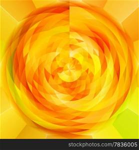 Abstract kaleidoscope background for your project