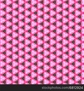 Abstract kaleidoscopic texture or background pattern design made from carunda or karonda fruit
