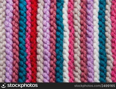 Abstract knitted fabric background texture