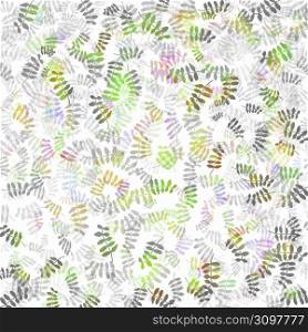 Abstract leaves design on white background