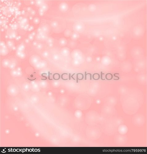 Abstract Light Background. Blurred Lights Pink Background. Abstract Light Background.