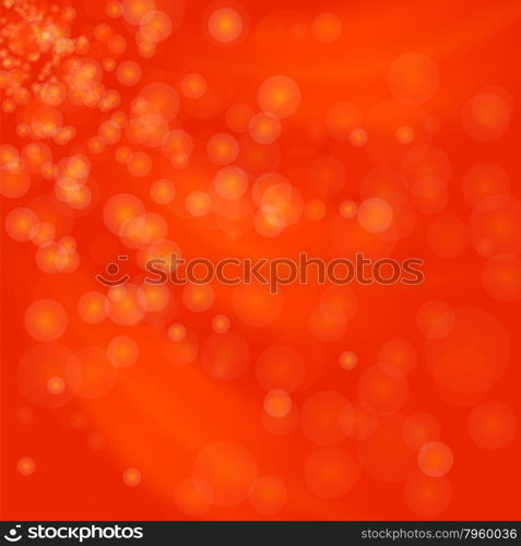 Abstract Light Background. Blurred Lights Red Background. Abstract Light Background