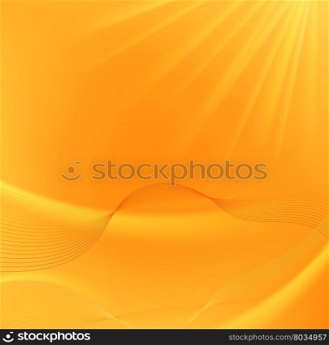 Abstract Light Background. Blurred Lights Yellow Background. Blurred Lights Yellow Background