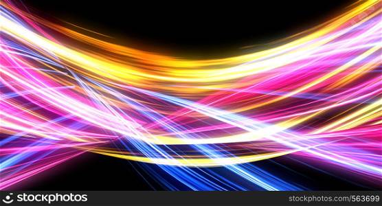 Abstract Light Background Concept with Pulsating Energy. Abstract Light Background