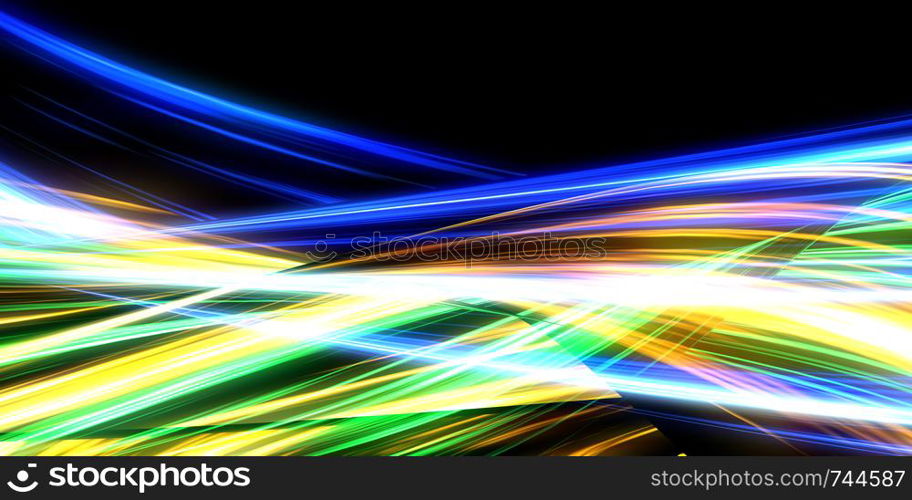 Abstract Light Background Concept with Pulsating Energy. Abstract Light Background