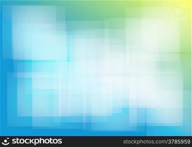 Abstract light background in soft green and blue- Great for background and layout design!