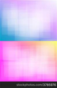 Abstract light background in soft purple, pink and yellow- Great for background and layout design!