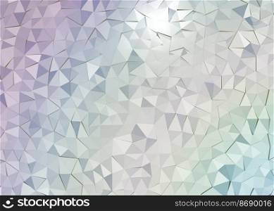 Abstract light background with triangle shapes 3d rendering. Abstract light background with triangle shapes 3d