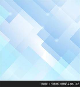 Abstract Light Blue Background. Abstract Square Pattern.. Blue Background