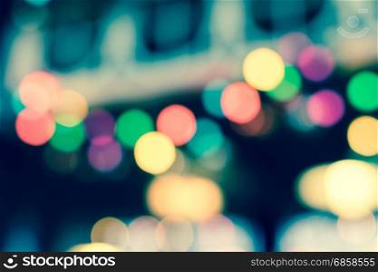 abstract light bokeh vintage background
