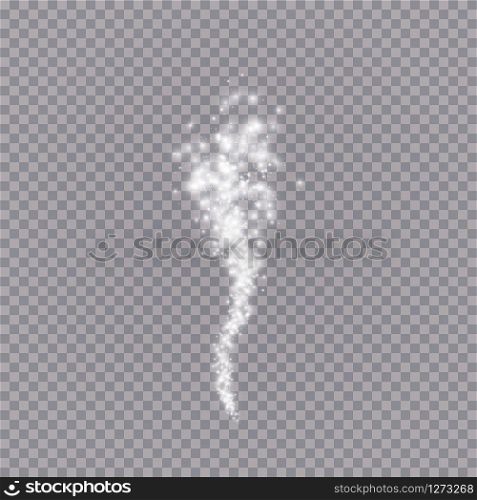 Abstract light vortex tornado magical illumination . Effect of whirlwind or hurricane. Vector illustration isolated on transparent background.. Abstract light vortex tornado magical illumination . Effect of whirlwind or hurricane. Vector illustration isolated on transparent background