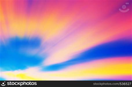Abstract light wallpaper. Concept for colorful sky heaven background.