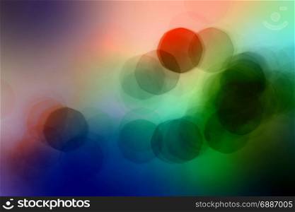 Abstract lights blur blinking background. Soft focus.