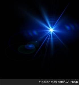 Abstract lights over black backgrounds for your design
