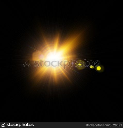 Abstract lights, sun and festive backgrounds for your design