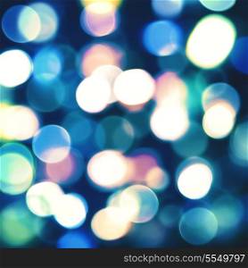 Abstract lights with beauty bokeh. Cool party and disco backgrounds for your design