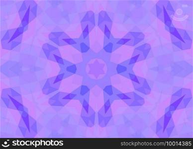 Abstract lilac background with concentric mosaic pattern for design