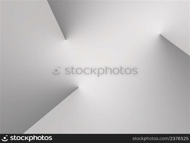 Abstract line grey gradient background for banner, brochure and flyer cover template