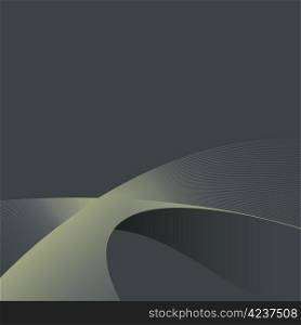 Abstract lines on gray background. Vector illustration, EPS10.