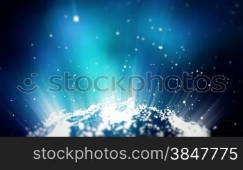 abstract loopable 3d background