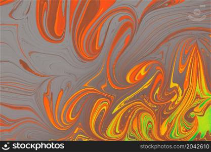 Abstract marbling floral pattern for fabric, tile design. background texture