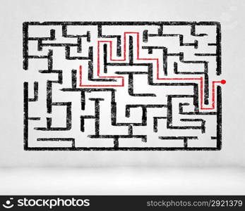 Abstract maze