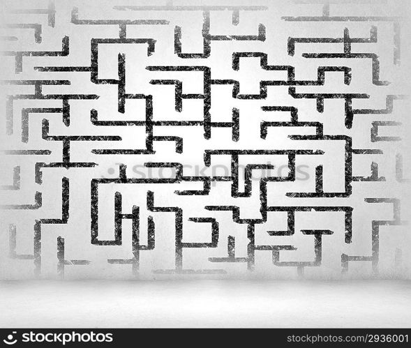 Abstract maze