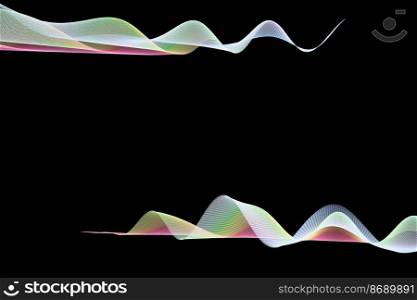 Abstract mesh wave background. Futuristic technology style. Elegant background for business presentations.. Abstract 3d mesh wave background. Futuristic technology style. Elegant background for business presentations.