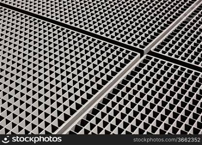 abstract metal grid backgound