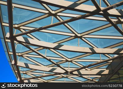 abstract metal in englan london railing steel and background