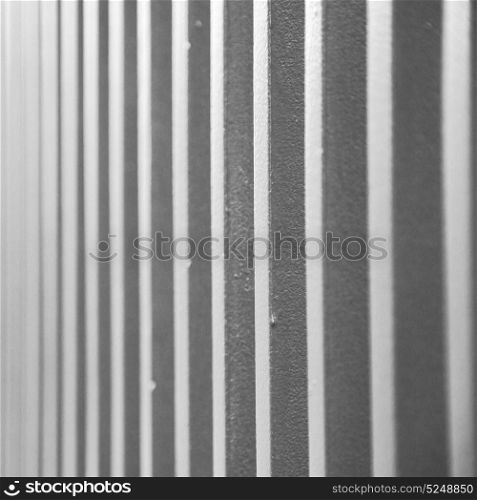 abstract metal in englan london railing steel and background