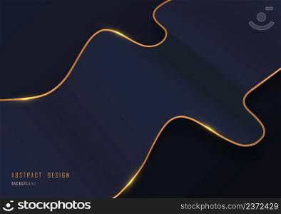 Abstract metallic gradient blue artwork decorative design. Simple design for copy space of text background. RGB Illustration vector