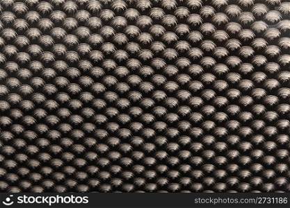 Abstract metallic texture with circles