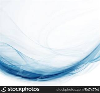 Abstract modern blue and white background