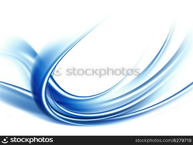 Abstract Modern Blue And White Background
