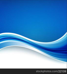 Abstract Modern Blue, Black And White Background