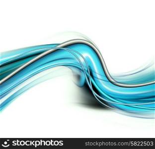 Abstract Modern Blue, Black And White Background