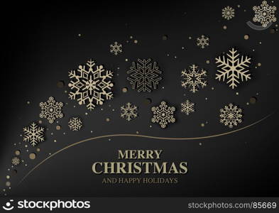 Abstract Modern Christmas Greeting