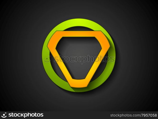 Abstract modern design illustration background