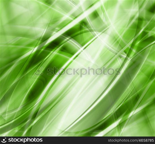 Abstract Modern Green And White Background