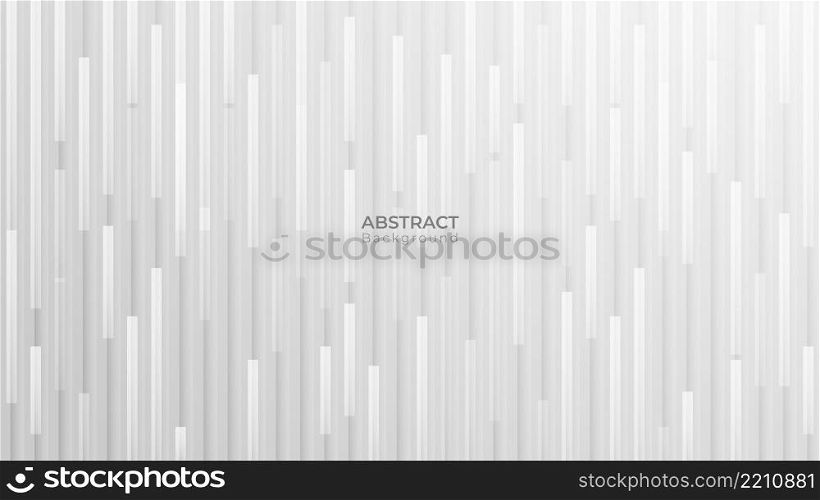 Abstract modern line background. White and grey geometric texture. vector art illustration