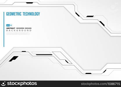 Abstract modern technology background. Use for presentation, tech, ad, artwork, headine design. illustration vector eps10