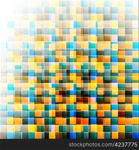 Abstract mosaic background. Vector illustration, EPS10