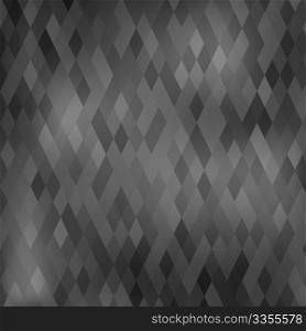 Abstract Mosaic Dark Background. Abstract Grey Polygonal Background.. Dark Background